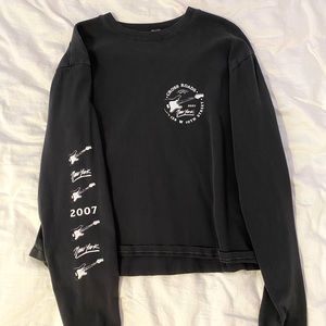 brandy melville graphic long sleeve top